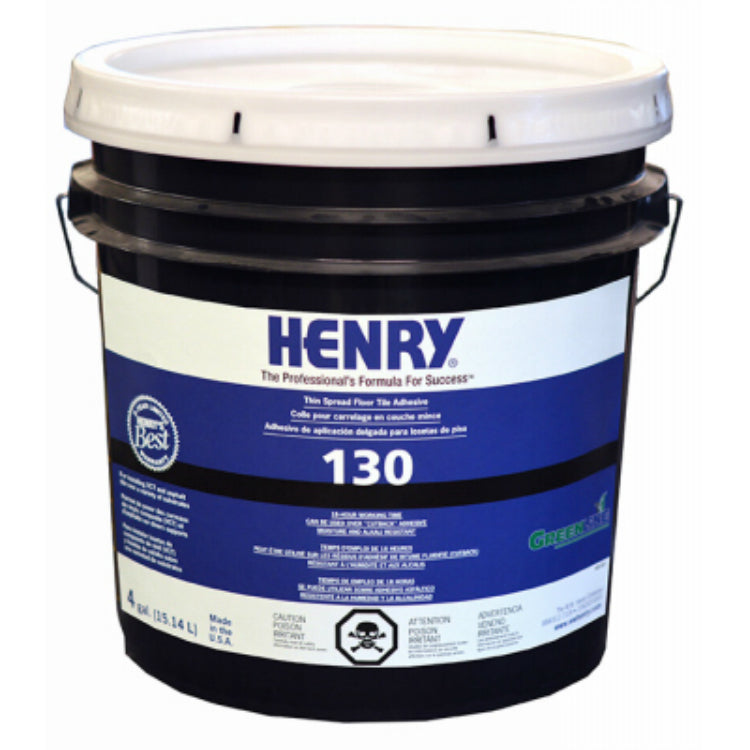 Henry 130 Thin Spread Adhesive 4 Gallon